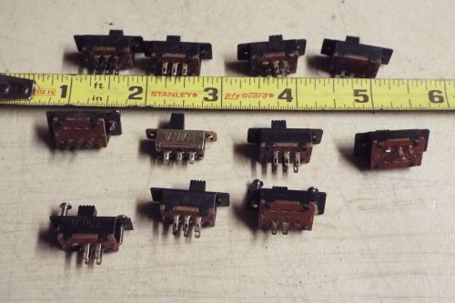 11 x  Miniature Microswitch Switch  With Lever