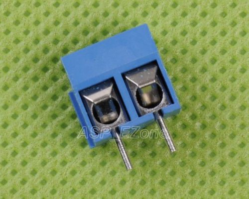 10pcs kf301-2p 5.08mm blue connect terminal blue screw terminal connector for sale