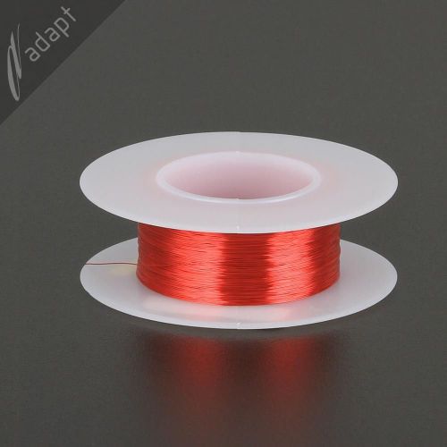 35 awg gauge magnet wire red 625&#039; 155c solderable enameled copper coil winding for sale