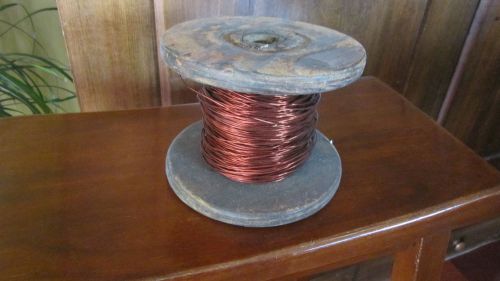 Old 4 Pound Spool Copper Magnet Wire