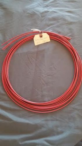12awg Red THHN wire - 3pcs cut into 10ft lengths - Stripped 1/2&#034; at ends -