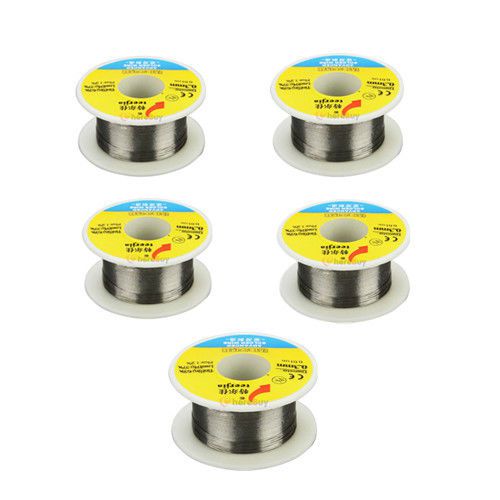 5 X 0.3mm 50g Tin Lead Soldering Solder Wire Rosin Core Tin(Sn) Lead(Pb) 63/37