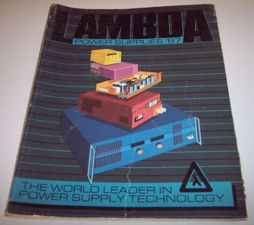 Lambda Power Supplies 1987 Catalog