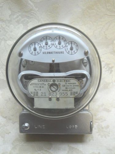 GE Single Phase Watthour Meter with Base-Serial #21823955