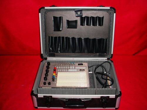 Rsr electronics pad 234a assembled analog digital trainer pad w/ case pad-234a for sale