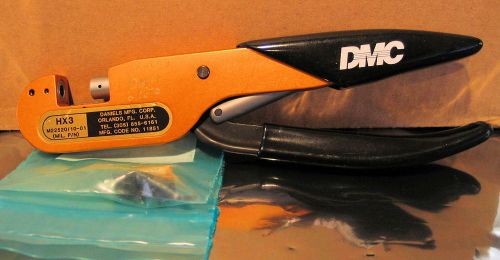 Daniels HX3 Crimp Tool M22520/10-01 with X101 M22520/10-05 Die