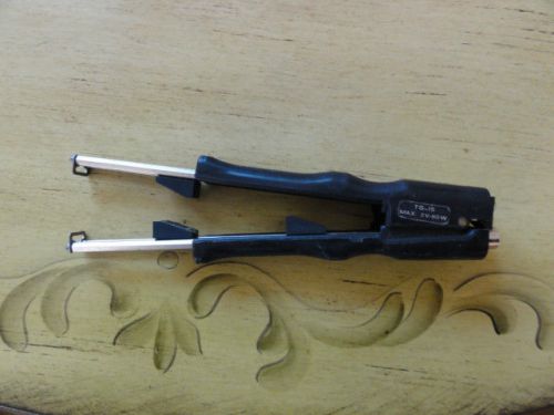 NOS PACE TS-15 Resistweez Handpiece Solder Desolder Tweezers For PRC 2000 &amp; SMR
