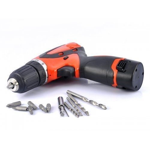 12v cordless electric drill - flashlight rechargeable battery 2 speed for sale