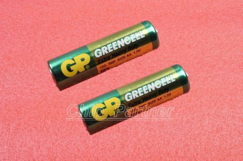 2pcs gp aa nishika battery lr6 1.5v primary battery dry element battery for sale