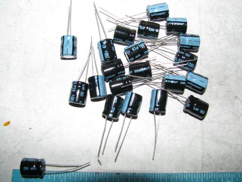 21 jamicon 47uf 100volt 105c radial capacitors for tube transistor audio amp for sale