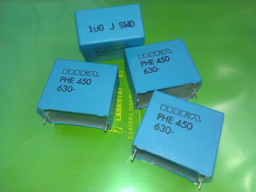 [4 pcs] PHE450  1uF 1000nF  630V 5%  Polypropylene Film Capacitor EVOX RIFA