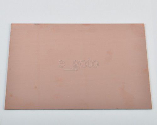 1 pcs 10 x 15 CM  Single PCB Copper Clad Laminate Board FR4 1.5 MM thickness