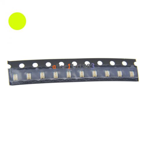 100pcs smd smt 0805 super bright yellow led lamp light for sale