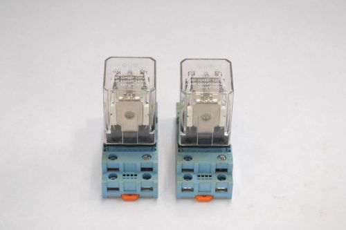 Lot 2 sky skkp-2c relay 24v-dc coil 1/3hp 10a amp 240v-ac b331687 for sale