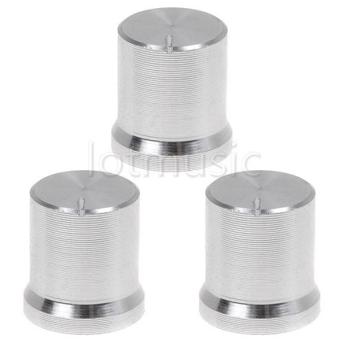 3pcs 14x17mm silver knob cap mini aluminum  potentiometer knobs cap new for sale