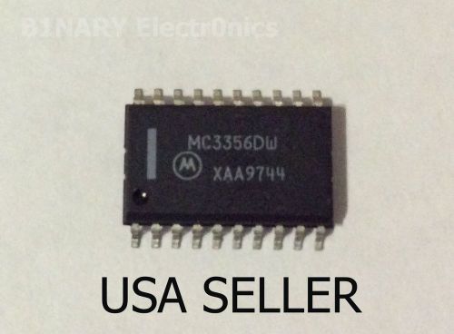 3pcs Motorola MC3356DW Wideband FSK Receiver USA SELLER 10-006