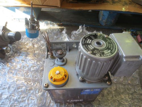 Leadwell mcv-550s cnc lube automatic lubricator mmx-ii motor n-11 filter fx-1 for sale