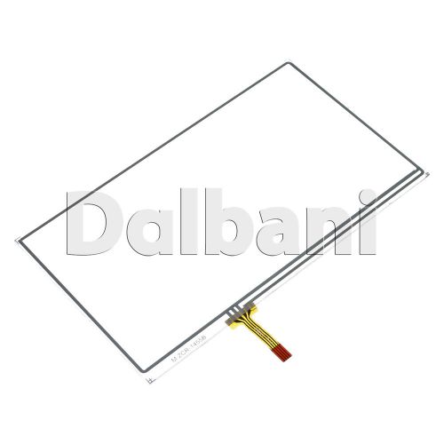 7.2&#034; DIY Digitizer Resistive Touch Screen Panel .97mm x 99mm x 162mm 12 Pin