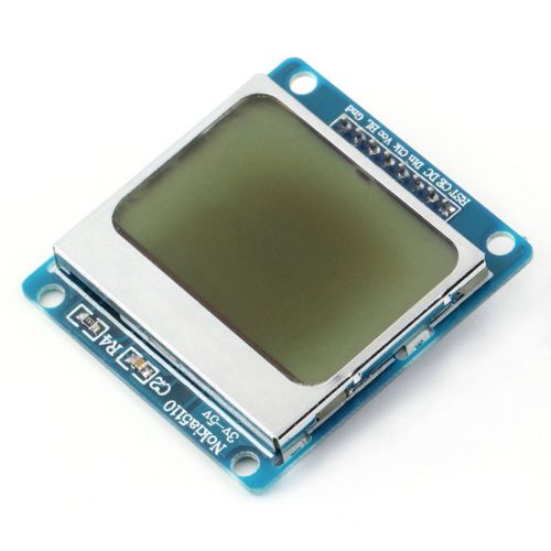 84*48 84x84 lcd module white backlight adapter pcb for nokia 5110 arduino hx for sale