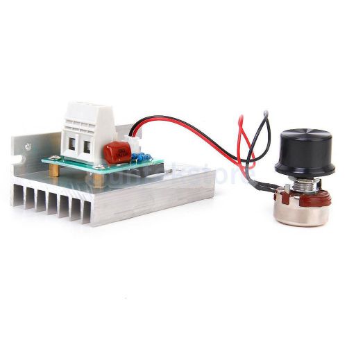 Ac220v 10000w scr voltage regulator motor speed control dimmer thermostat 100a for sale