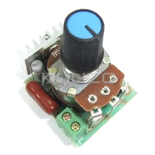 500W SCR AC 220V Voltage Regulator Motor Speed Controller Thermostat with Switch