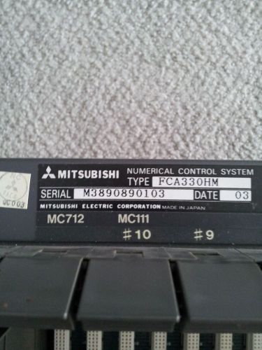MITSUBISHI CPU RACK MC031C BN624E860G53 FCA 330HM
