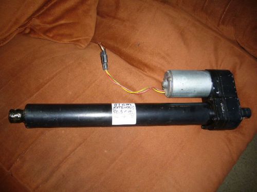 Linear actuator, warner, mcsd, 12vdc, very strong, 50.5cm to 81cm, great cond. for sale