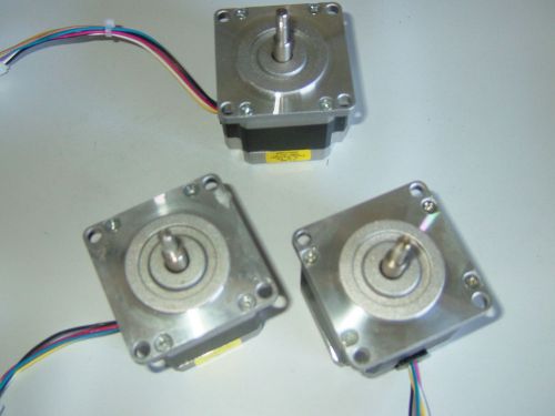 3 nema 23 stepper motors -cnc mill lathe robot reprap taig lathe power feed  4 for sale