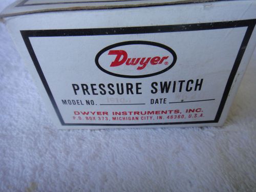 NIB Dwyer Series 1900 Pressure Switch   1910-1