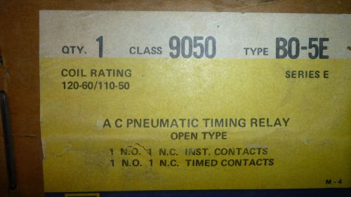 Square D  AC Pneumatic Timing Relay