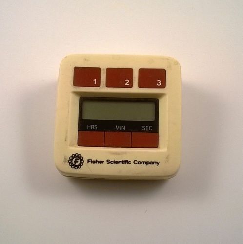 Vintage Fisher Scientific Company 3-Channel Alarm Timer Serial No 152577