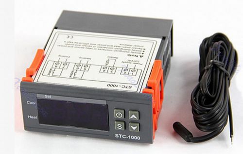 New AC 220v All purpose Temperature Controller STC-1000 With sensor