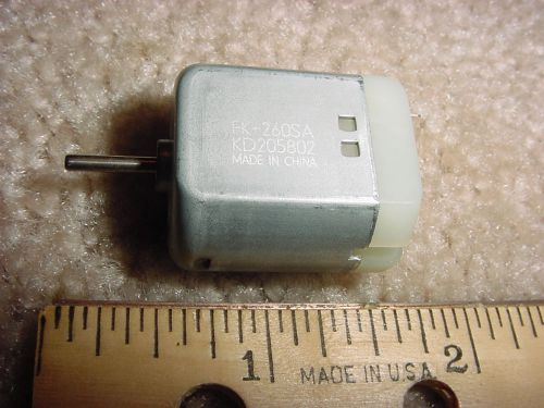 Small dc electric motor 12- 24 vdc 5800 rpm 15 g-cm m35 for sale