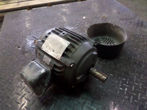 Emerson 5 hp motor, fr 184t, rpm 3520, v 230/460, cat# h5p1b, model# h307, used for sale