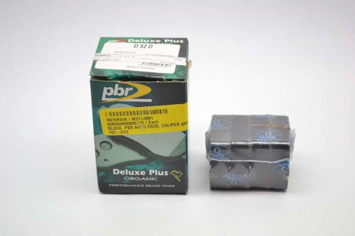 New pbr d52d deluxe plus organic pad brake replacement part b441603 for sale