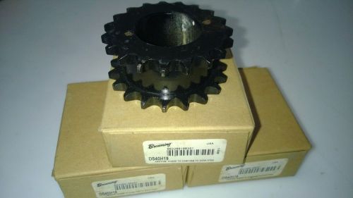 Lot of 3 browning double roller sprocket ds40h19 19 teeth for sale
