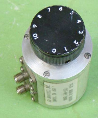 Jfw 50r-193 1db step dc-2.2ghz 10db sma adjustable variable rf attenuator eyu for sale