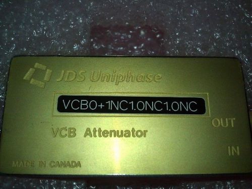 Lot of 4 jdsu vcbo+1nc1 optical variable attenuator 0-30db nib ~ santec ova-650 for sale
