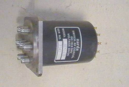 Narda RF Coaxial Switch SEM163d DC-18.0GHz