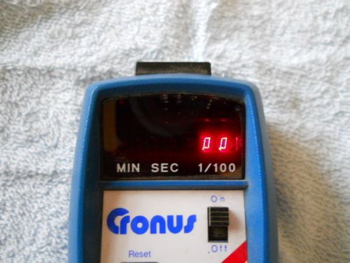 Cronus Single Event Digital Stop Watch Timer, 1/100 Second Accuracy