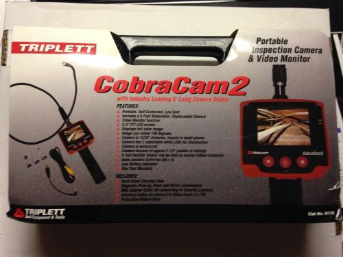 Triplett #8115 CobraCam2 - Portable Inspection Camera &amp; Video Monitor NEW