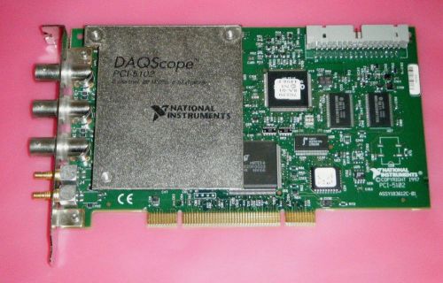 *Tested* National Instruments NI PCI-5102 2-Channel Deep-Memory Digitizer/Scope