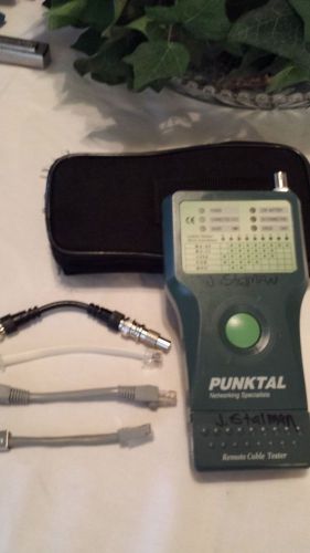 Cable Tester Punktal Networking Specialists TCT-1620 with Test