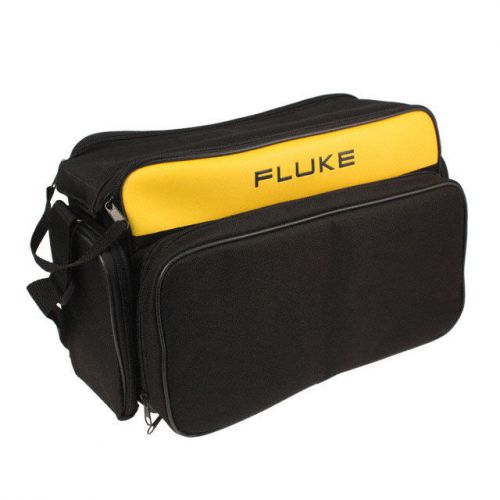 Fluke c195 carrying case with storage comprtments , us authorized distributor for sale