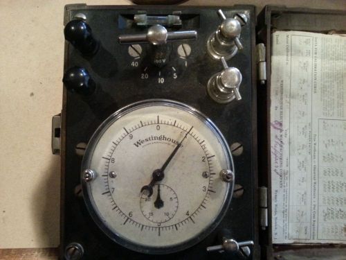 Westinghouse Portable Single Phase Watthour Meter
