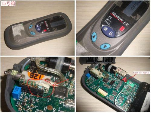 Lack of parts sensor damage no power up alcolizer le alcohol gas detector tester for sale