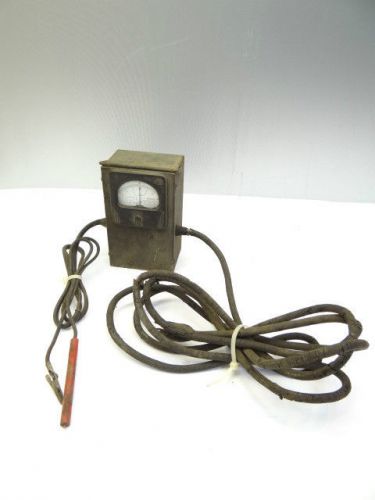Vintage Miller Detroit C-3829 Direct Current Amperes Amp Electrical Gauge Parts