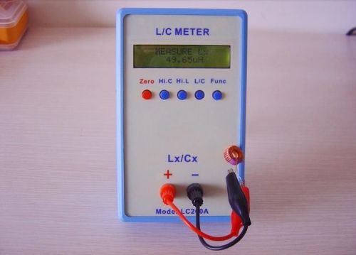 Lc200a inductor inductance capacitance capacitor l/c multimeter meter tester for sale