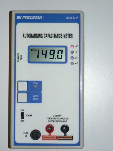 BK Precision 830A Handheld Autoranging Capacitance Meter