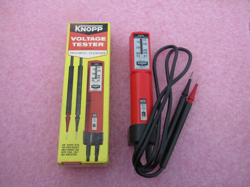 Knopp electric tester # k60 for sale